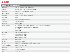 霍尼韦尔HMSFD3IR 点型红外 火焰探测器